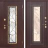Дверь входная Плющ 1300 мм Венге